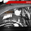 1998-2002 Honda Accord 2/4 Door Factory Style Headlights (Matte Black Housing/Clear Lens)