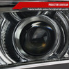 2014-2015 Chevrolet Silverado 1500 Projector Headlights w/ Chrome Trim (Chrome Housing/Light Smoke Lens)