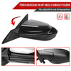 2016-2021 Honda Civic Driver/Left 3-Pin Glossy Black Power Adjustable Side Mirror
