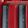 2007-2013 Toyota Tundra Sequential Red LED Bar Tail Lights (Glossy Black Housing/Clear Lens)