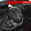 2003-2005 Honda Pilot Factory Style Headlight (Chrome Housing/Smoke Lens)