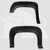 2007-2013 GMC Sierra 1500 Fleetside Matte Black Rivet Style Fender Flares