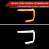 2004-2008 Ford F-150/ 2006-2008 Lincoln Mark LT Switchback Sequential LED C-Bar Projector Headlights (Black Housing/Smoked Lens)