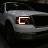 2004-2008 Ford F-150/ 2006-2008 Lincoln Mark LT Switchback Sequential LED C-Bar Projector Headlights (Black Housing/Smoked Lens)