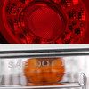 1989-1994 Nissan Skyline GT R32 JDM Red LED Tail Lights (Chrome Housing/Red Lens)
