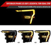 2021-2025 Ford F-150 Projector Headlight w/ Switchback Sequential Turn Signal LED Bar (Black Housing / Smoked Lens)