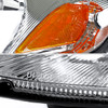2001-2005 Chrysler PT Cruiser Factory Style Headlights (Chrome Housing / Clear Lens)