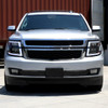 2015-2020 Chevrolet Tahoe Suburban Full LED DRL Sequential Headlights (Matte Black Housing / Clear Lens)