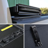 2007-2019 Chevrolet Silverado 1500 / GMC Sierra 1500 Crew Cab 5'8" Short Bed Hard Quad-Fold Tonneau Cover