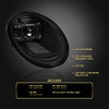 2009-2013 Porsche 911 997.2 LED Projector w/ DRL Headlights (Matte Black Housing / Glossy Black Accents / Clear Lens)