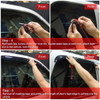 2002-2006 Toyota Camry High Impact Acrylic Window Visor Set - 4PC