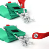 Universal Green 5 Point Latch & Link Racing Seat Belt Safety Harness