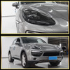 2011-2014 Porsche Cayenne 958.1 LED Projector w/ DRL Headlights (Matte Black Housing / Glossy Black Accents / Clear Lens)