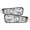 2005-2009 Ford Mustang Turn Signal Parking Lamp (Chrome Housing / Clear Lens)