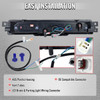 2022-2024 Toyota GR86 / Subaru BRZ Rear Bumper Full LED 4th Reverse Tail Brake Light (Matte Black Housing / Clear Lens)
