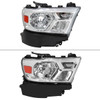 2019-2024 Dodge Ram 1500 Factory Style Crystal Headlight - Passenger Side Only (Chrome Housing / Clear Lens)