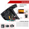 2017-2021 Honda Civic Hatchback Sequential Turn Signal LED Tail Lights (Black Housing/Smoked Lens)