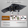 2015-2020 Toyota Sienna Full LED Tail Lights w/ Sequential Turn Signal and Startup Animation (Black Housing / Clear Lens)