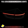 2015-2020 Toyota Sienna Full LED Tail Lights w/ Sequential Turn Signal and Startup Animation (Black Housing / Smoked Lens)