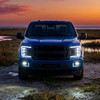 2018-2020 Ford F-150 Full LED Projector Headlights w/ Switchback LED Sequential Turn Signals DRL (Black Housing / Clear Lens)