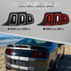 2010-2012 Ford Mustang Base GT Red Tail Lights w/ Sequential LED Turn Signal (Black Hoursing / Red Lens)