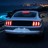 2015-2023 Ford Mustang Sequential LED Turn Signal Tail Lights (Black Housing / Smoke Lens)