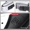 2021-2025 Ford F-150 Chrome Power Adjustable, Manual Fold, BSD & Heated Side Mirror w/ LED DRL Turn Signal Light Temperature Sensor - Passenger Side Only