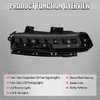 2014-2015 Chevrolet Camaro Full LED Sequential Tail Light (Glossy Black Housing / Smoked Lens)