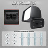 2019-2026 Chevrolet Silverado 1500 Black Power Adjustable, Manual Fold & Heated Side Mirror - Driver Side Only