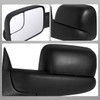 1994-1997 Dodge RAM 1500 / 2500 / 3500 Black Power Adjustable, Manual Fold & Extendable Towing Mirrors