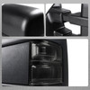 2008-2016 Ford F-250 / F-350 / F-450 / F-550 Black Power Adjustable, Heated, & Manual Extendable Towing Mirrors w/ Smoked Lens Turn Signal Lights