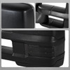 2002-2007 Chevrolet Silverado / Suburban / Tahoe / Avalanche GMC Sierra / Yukon / Yukon XL Power Adjustable, Heated, & Manual Extendable Towing Mirrors w/ Smoked Lens LED Turn Signal & Clearance Lights