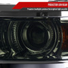 2014-2015 Chevrolet Silverado 1500 Projector Headlights (Glossy Black Housing/Smoked Lens/Chrome Trim)