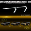 2012-2015 BMW F30 3 Series Sedan Projector Headlights w/ Switchback Sequential LED Turn Signal (Black Housing / Smoked Lens)