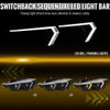 2012-2015 BMW F30 3 Series Sedan Projector Headlights w/ Switchback Sequential LED Turn Signal (Black Housing / Clear Lens)