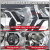 2012-2015 BMW F30 3 Series Sedan Projector Headlights w/ Switchback Sequential LED Turn Signal (Chrome Housing / Clear Lens)