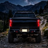 2019-2026 Chevrolet Silverado 1500 / 2020-2023 Silverado 2500HD/3500HD Full LED Switchback Sequential Tail Lights (Glossy Black Housing / Smoked Lens)