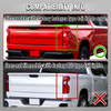 2019-2026 Chevrolet Silverado 1500 / 2020-2023 Silverado 2500HD/3500HD Full LED Switchback Sequential Tail Lights (Jet Black Housing / Clear Lens)