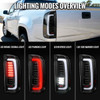 2015-2022 Chevrolet Colorado GMC Canyon Full LED Sequential Tail Lights (Black Housing / Clear Lens)