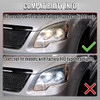 2007-2012 GMC Acadia Projector Headlights (Matte Black Housing / Clear Lens)