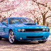 2008-2014 Dodge Challenger Factory Style Replacement Headlights (Chrome Housing / Clear Lens)