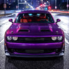 2008-2014 Dodge Challenger Factory Style Replacement Headlights (Chrome Housing / Clear Lens)