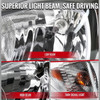 2015-2018 Ford Focus Factory Style Headlights w/o DRL (Chrome Housing / Clear Lens)