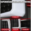 2000-2006 Chevrolet Suburban / Tahoe GMC Yukon / Yukon XL LED C Bar Tail Lights (Black Housing / Clear Lens)