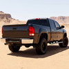 2007-2013 GMC Sierra 1500 / 2007-2014 Sierra 2500HD 3500HD Tail Lights (Chrome Housing / Red Clear Lens)