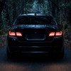 2011-2013 BMW 5 Series F10 Sedan Full LED Tail Lights with Sequential Turn Signal (Glossy Black Housing / Smoked Lens)