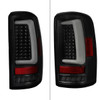 2000-2006 Chevrolet Suburban / Tahoe GMC Yukon / Yukon XL LED C Bar Tail Lights (Black Housing / Smoked Lens)