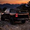2019-2024 Dodge RAM 1500 LED Tail Lights for Models without Blind Spot Monitoring (Chrome Housing / Red Clear Lens)