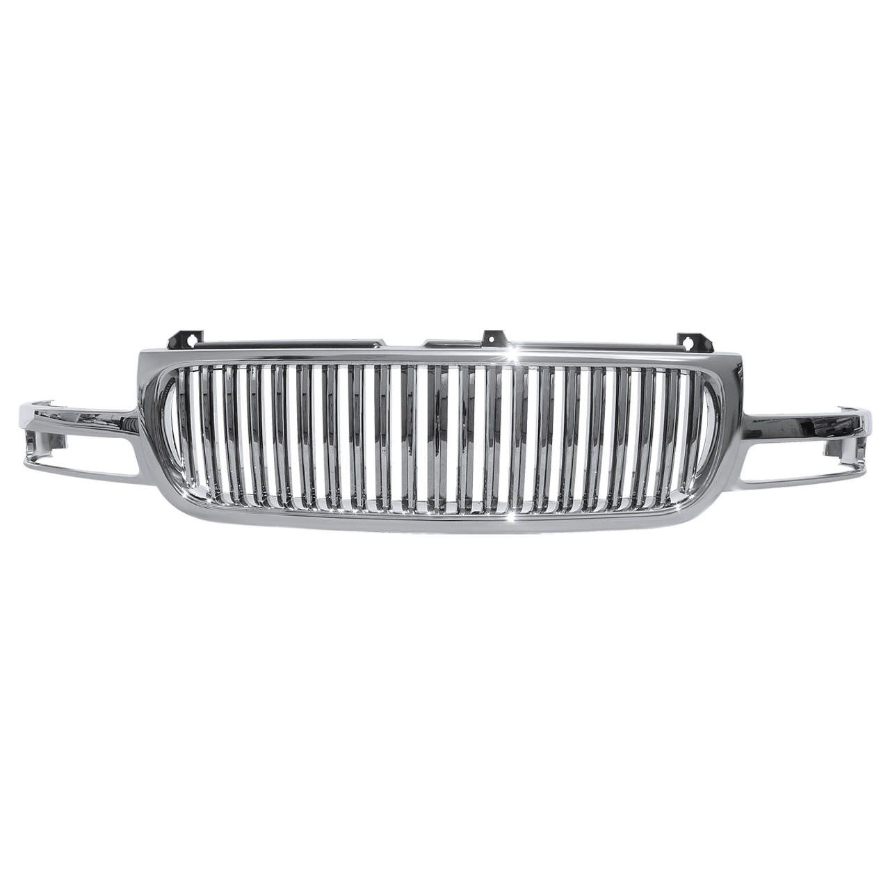 2000-2006 GMC Yukon/Sierra Front Hood Grille (Chrome) - Spec-D Tuning