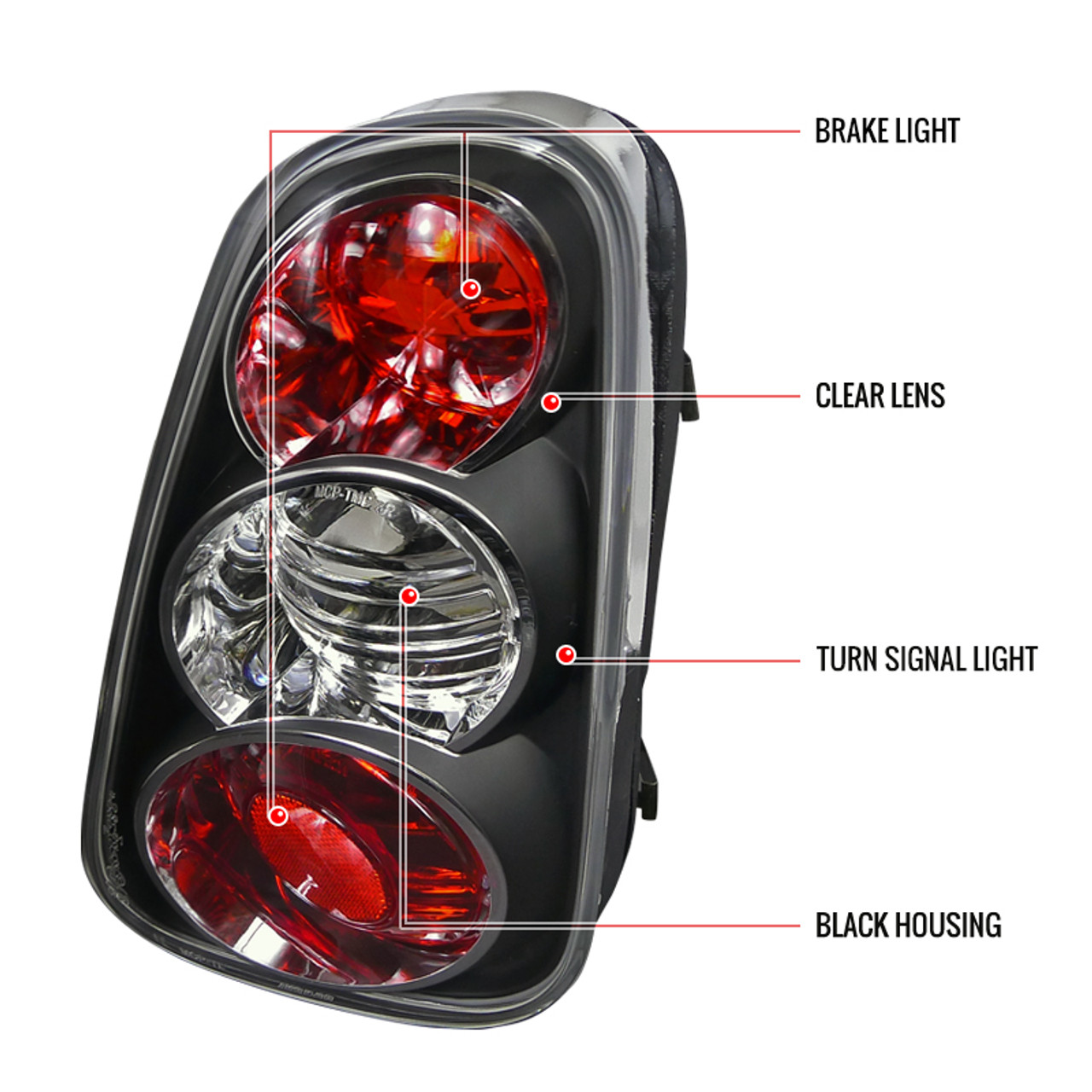 2004 mini cooper tail lights